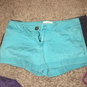 Blue shorts